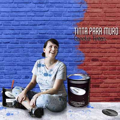 Cores de tinta para muros